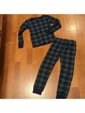 Carter's Plaid Pajamas Two Piece Set Size 7